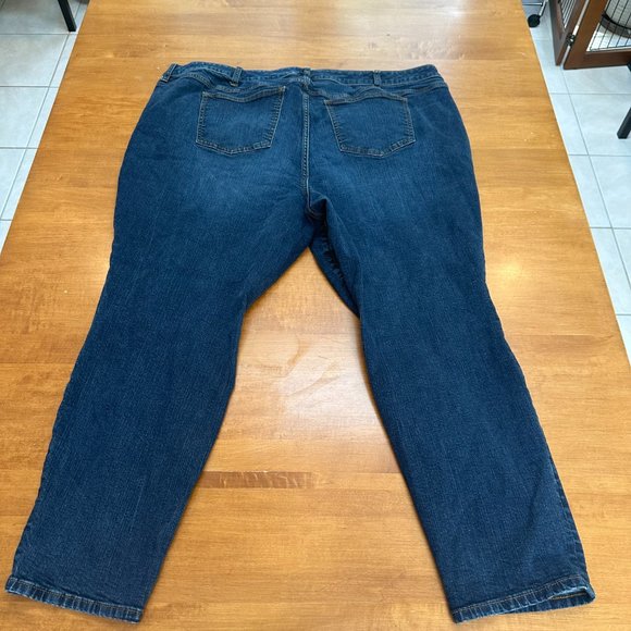 Torrid Jeans Mid Rise Skinny Ankle Vintage Stretch Medium Wash Size 26 #13622634 - Picture 9 of 12